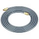 Dynabrade 50ft. Max Flow Air Hose Assembly with Male to Male Fitting for Increased Airflow