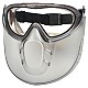 Adjustable and removable polycarbonate face shield for Wurth's Capstone Eye/Face Protection