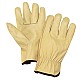 Double Extra-Large Pigskin Driver Gloves, Tan - Durable Work Gloves by Northern Safety