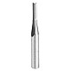 1/8" x 2" Double Straight Plastic Cutting Router Bit