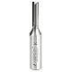Amana 1/4" Straight Plunge Router Bit with 2 Flutes and 1/2" Shank for Fine Finish