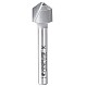 Amana 1/2" x 2" Double Edge Folding V-Groove Router Bit for ACM wall panel fabrication