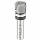 Amana 3/4" x 2-5/8" Bowl/Tray Router Bit with Upper Ball Bearing, 2-Flute, 1/2" Shank for routing serving trays, dishes, and bowls