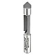 Amana 1/2" x 3-1/2" Panel Pilot Bit with Pointed Tip for Plunge Cuts and Special Grind for Speed and Integral Solid Pilot