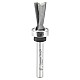 1633/1533 Keller Template compatible Router Bit for precise cuts up to 3/4" height