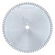 14" crosscutting saw blade with 84 teeth and DITEC carbide tips for sliding and regular table saws