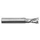 3/8" x 1-1/4" 2+2-Flute Spiral Bit with 3/8" Shank for European Tooling System