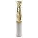 Amana 2-flute router bit for composite materials with ZrN coating