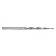 Amana 1/8 inch high-speed steel taper point drill bit with 1/8 inch shank.