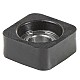 Amana Euro 3/16" x 1/2" Square Bearing Guide mounted on flush trimmer
