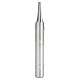Amana 3/16" x 2" V-Groove Engraving Router Bit, 2-Flute, 1/4" Shank - Front View
