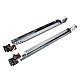 12" PRO634 Drawer Slide with Rear Brackets and 100lb Capacity Full Extension