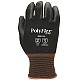 Large Nylon/Polyurethane Palm Coated Gloves in Black - Northern Safety