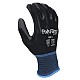 Extra-Large Nylon/Polyurethane Palm Coated Gloves, Black - Front View