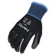 Extra-Large Nylon/Polyurethane Palm Coated Gloves, Black - In Use