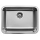 Durable 18 gauge stainless steel sink with European soft satin brushed finish