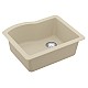 Karran QU-671 - Brown Quartz Sink, 24x21x9 Inches, Undermount, Single Bowl