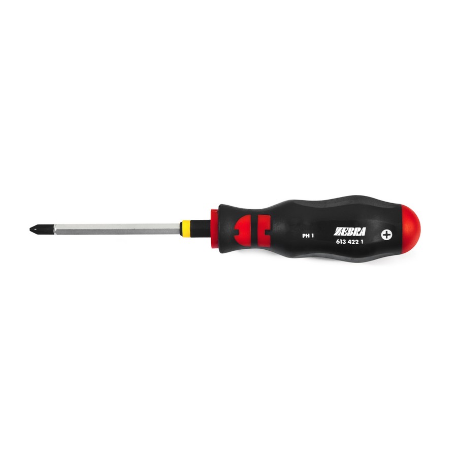 PH3 Phillips Screwdriver 8mm Magnetic Tip Mounted In Entire Handle 150mm Long 