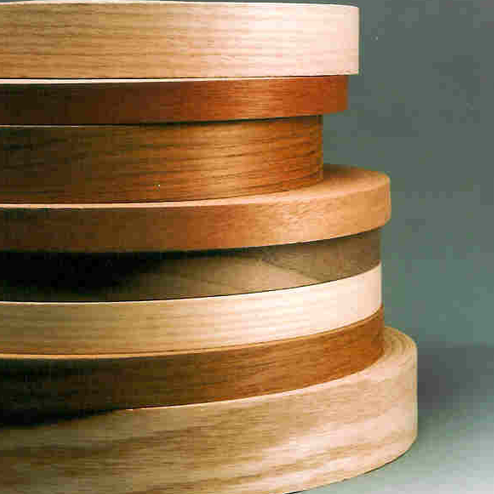 white pine pre-glued wood veneer edgebanding 5/8" to 3"x250' 