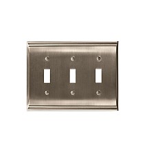 Candler 6-1/2" 3 Toggle Wall Plate
