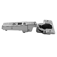 Clip Top 95° Opening Thick Door Hinge, 45mm Bore Pattern, Self-Closing, Full Overlay