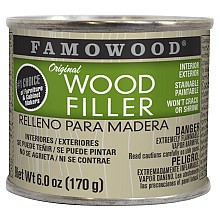 Famowood Wood Filler, Solvent-Based, 6 oz