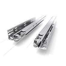 Dynapro 16 2D Undermount Drawer Slide for 5/8" Material, 100lb Capacity Full Extension Soft-Closing