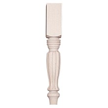 2-1/4" Wide x 15-1/4" High Country French Table Leg