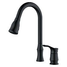 Hillwood Single&#45;Handle Pull&#45;Down Kitchen Faucet with Dual&#45;Function Sprayer