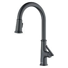 Elwood Single-Handle Pull-Down Kitchen Faucet with Dual-Function Sprayer