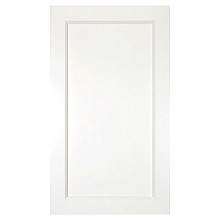 15&quot; x 36&quot; High DWhite Recessed Panel Wall Cabinet, Beech