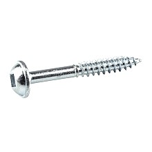 Kreg Round Washer Head Face Frame/Pocket-Hole Screws, Square Drive Fine Thread and Type 17 Auger Point