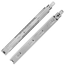 8600 Heavy-Duty Drawer Slide with 150lb Capacity, Full Extension, Side-Mount, Zinc