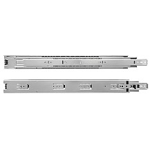 8605 Heavy-Duty Drawer Slide with 140lb Capacity, Overtravel Extension, Side-Mount, Zinc