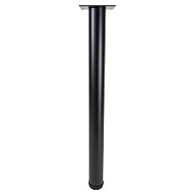 3" Diameter x 34-1/2" High Rockwell Single Table Leg