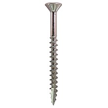 Quickscrews Flat Head Assembly Screws, Phillips Drive Coarse Thread with Nibs and Double Auger Point