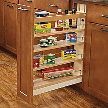 3-Shelf Pullout Organizer with Soft-Closing, Wood
