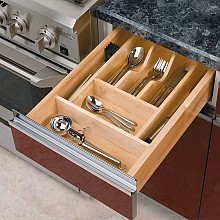 4WCT Cutlery Tray Insert, Maple