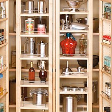 8 Tray Swing Out Pantry Kit