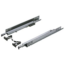 Futura SMOVE 7555 Undermount Drawer Slide for 5/8" Material, 100lb Capacity,Full Extension, Soft-Closing