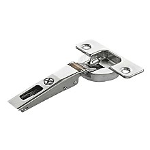 Series 200 94˚ Opening Thick Door Hinge, 45mm Bore Pattern, Silentia+ Soft-Closing, Full Overlay