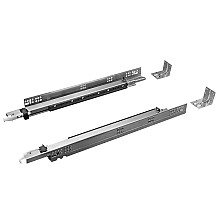 F70 PUSH  Face Frame Undermount Drawer Slide for 5/8" Material, 170lb Capacity, Full Extension, Push-To-Open