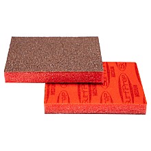 Aluminum Oxide ProFoam Sanding Pad, 3" x 4" x 1/2" (25/Box)