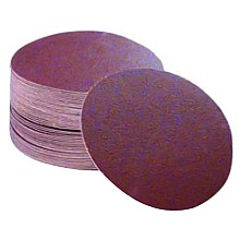 5" Hook & Loop No Holes Sanding Disc, Aluminum Oxide on Paper