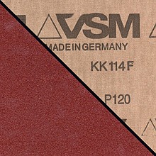 KK114F 9" x 11" Aluminum Oxide Abrasive Sheet