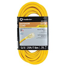 Southwire&#174; Pro-Power Outdoor Extension Power Cord with Power Indicator Light