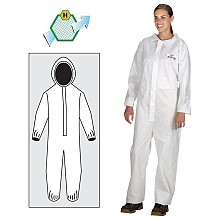 ActivGARD&#174; Polypropylene Disposable Coverall Elastic with Wrist/Ankles/Collar/Hood