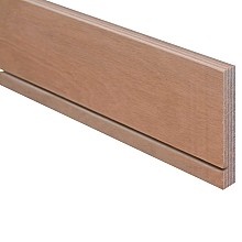 Drawer Side, 9/32" Groove, 15mm Thick, Baltic Brich