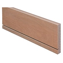 Drawer Side, 9/32" Groove, 15mm Thick, 60", Bulk