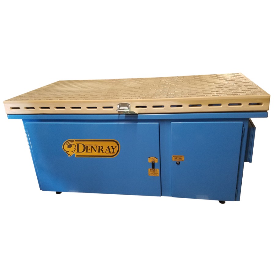 Denray 3672B Series Down Draft Sanding Table with "Jet Pulse" Push-Button 36" x 72" 110V or 220V Single-Phase